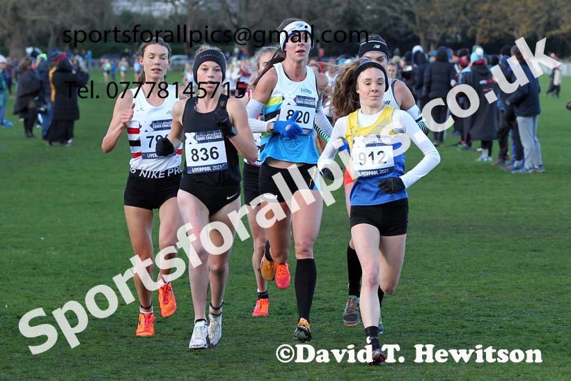 Senior Women and Under-23s, European Cross Country Championships Trials, Sefton Park, Liverpool. Photo: David T. Hewitson/Sports for All Pics